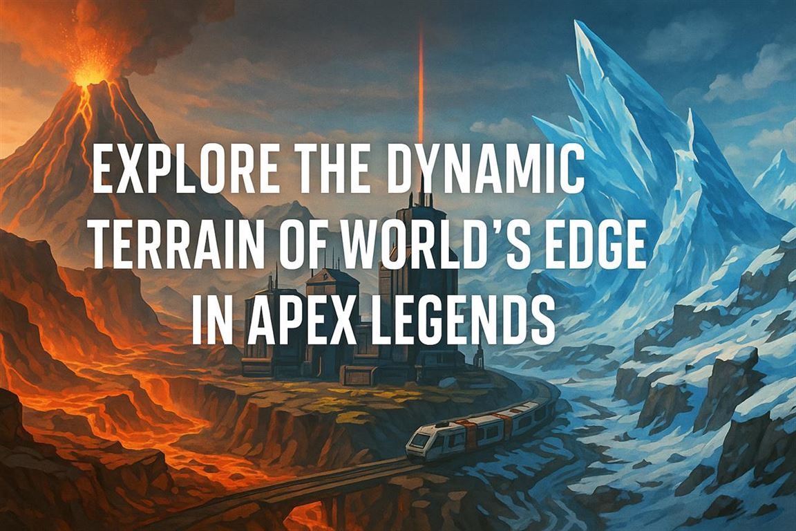 Explore the dynamic terrain of world's edge in apex legends